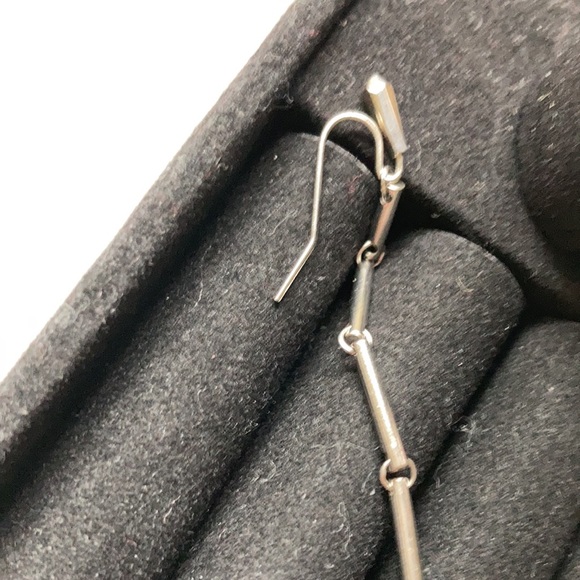 Charmian Gold Drop Earring (Amethyst) - Picture 6 of 8